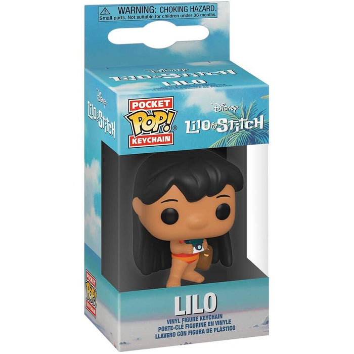 Pocket POP keychain Disney Lilo and Stitch Lilo with Camera-1