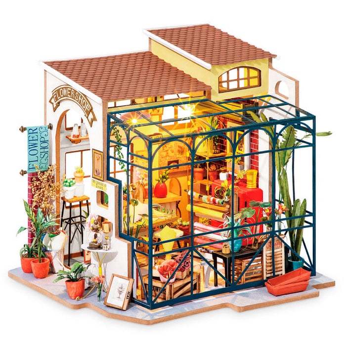 Emily s Flower Shop miniature house model 258pcs-1