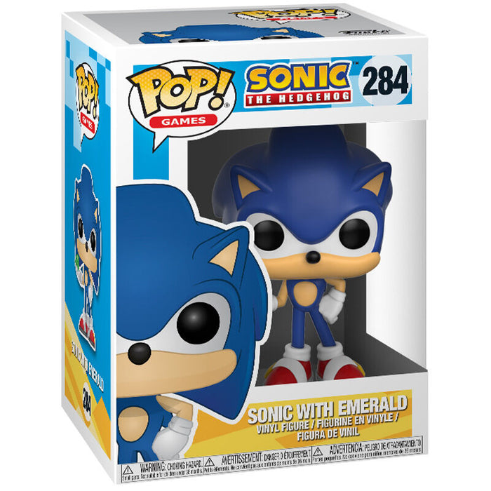 POP figure Sonic with Emerald-1