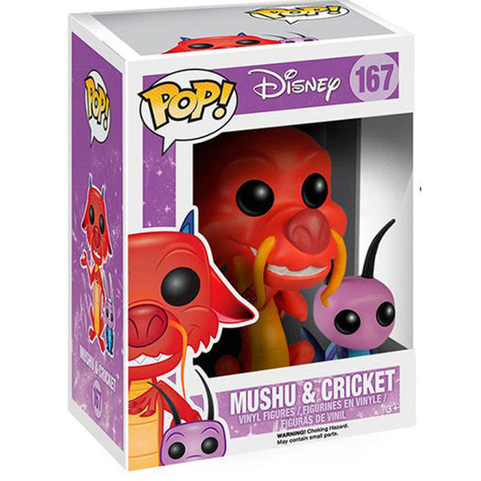 POP Figure Disney Mulan Mushu & Cricket-2