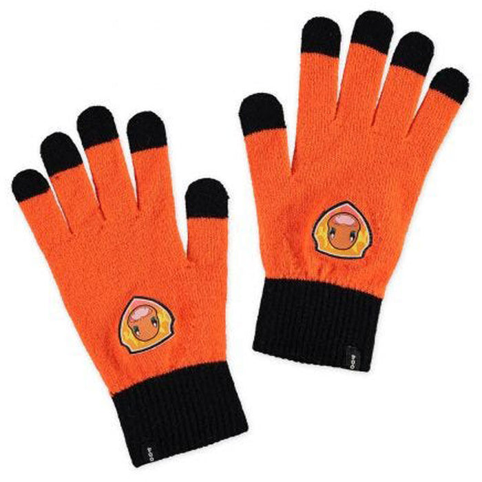 Pokemon Charmander hat and gloves set-1