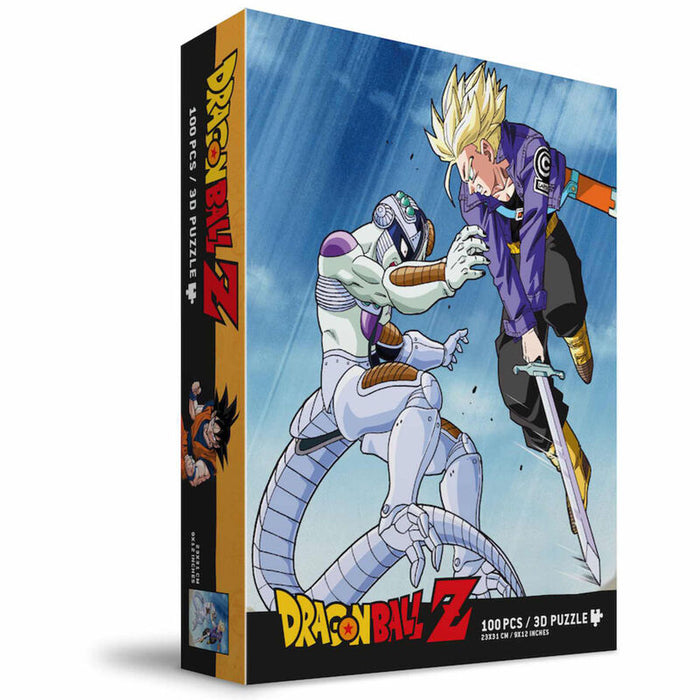 Dragon Ball Z Trunks Vs Frieza 3D puzzle 100pcs-1