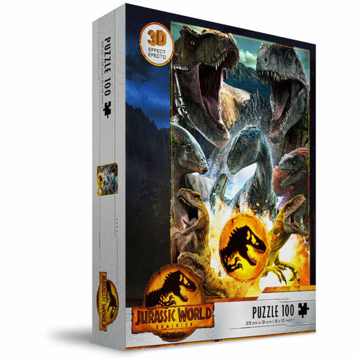 Jurassic World Dinosaurs 3D puzzle 100pcs-1