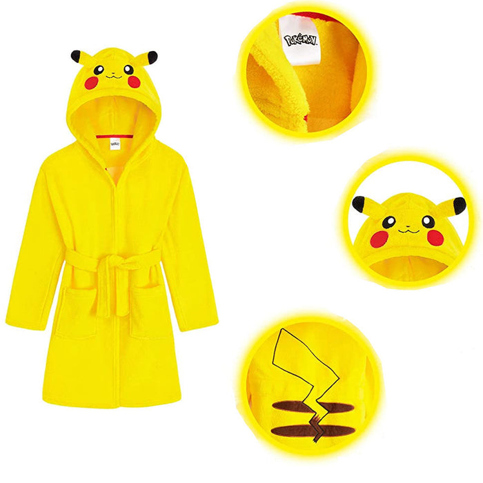 Pokemon Pikachu adult robe-1