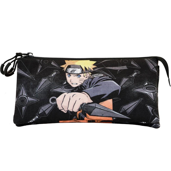 Naruto Shippuden Uzumaki triple pencil case-1