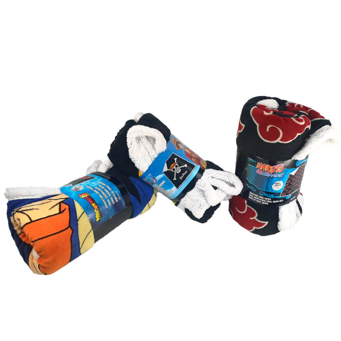 Dragon Ball Z coral sherpa blanket-7