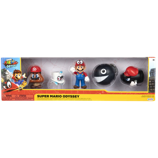 Super Mario Bros pack 5 figures 6,5cm-0