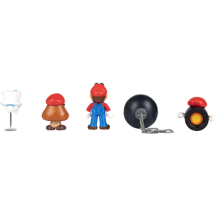 Super Mario Bros pack 5 figures 6,5cm-4