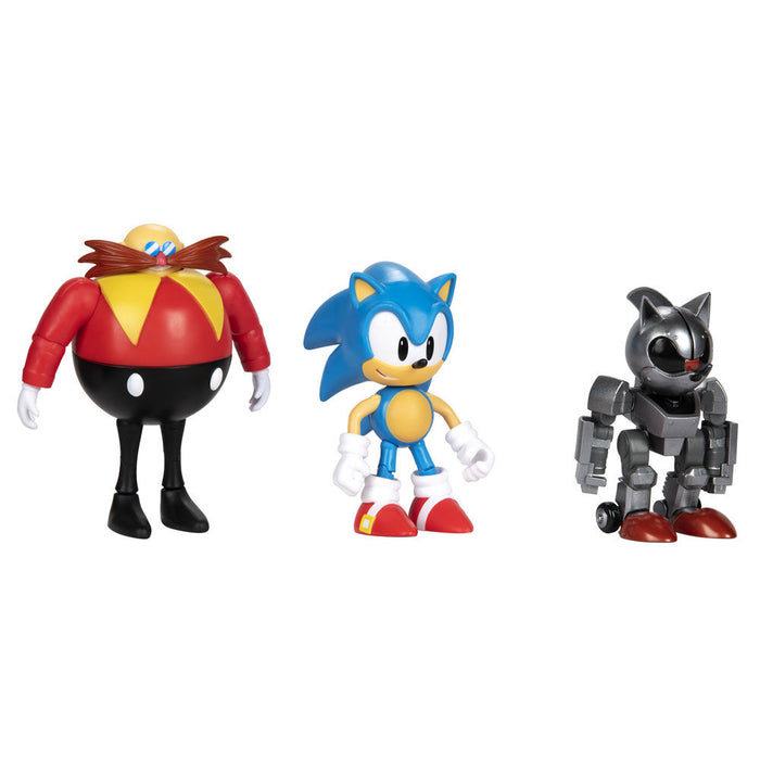 Sonic The Hedgehog 30th Anniversary pack 3 figures 10cm-1