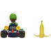 Mario Kart spinout Luigi Kart figure 6cm-2