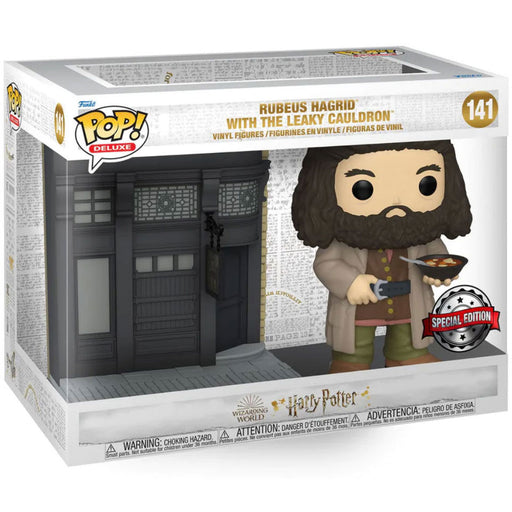 POP figure Harry Potter Diagon Alley Rubeus Hagrid The Leaky Cauldron Exclusive-0