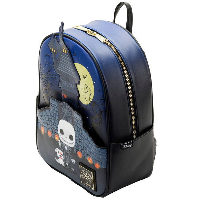 Loungefly Disney Nightmare Before Christmas Jack Skellington backpack 30cm-2