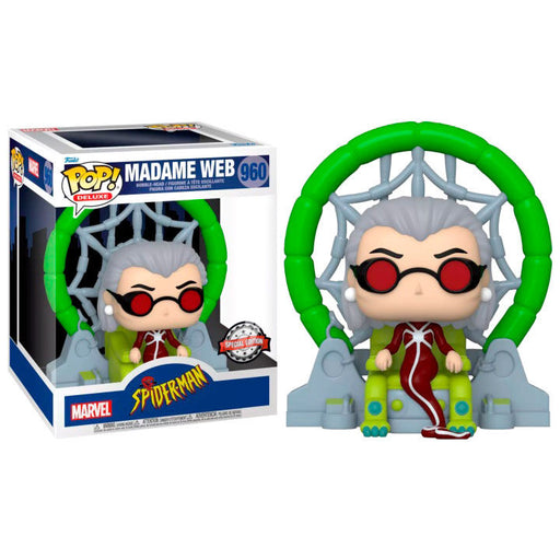 POP figure Marvel Spiderman Madame Web Exclusive-0