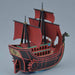 One Piece Nine Snake Kuja Pirate Ship Model kit figure 15cm-1