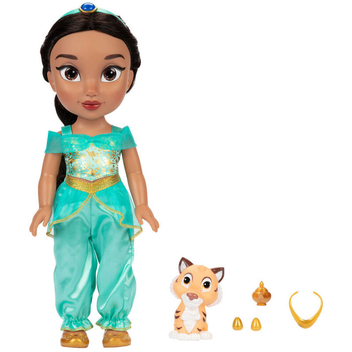 Spanish Disney Aladdin Jasmine musical doll 38cm-1
