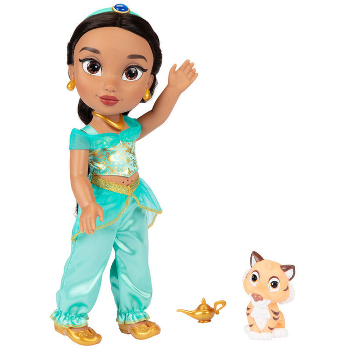 Spanish Disney Aladdin Jasmine musical doll 38cm-2