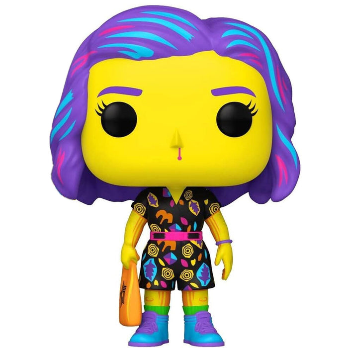 POP figure Stranger Things Eleven in Mall Outfit Black Light Exclusive-2