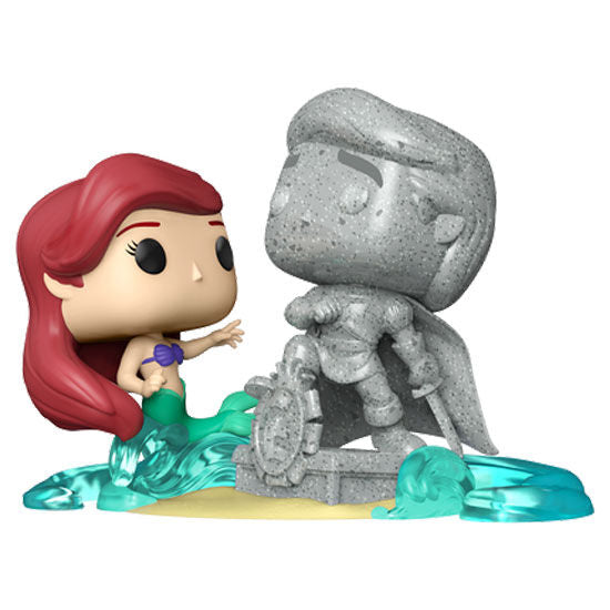 POP figure Disney Ultimate Princess The Litle Mermaid Ariel & Statue Eric Exclusive-1