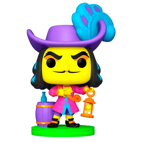 POP figure Disney Villains Hook Black Light Exclusive-1