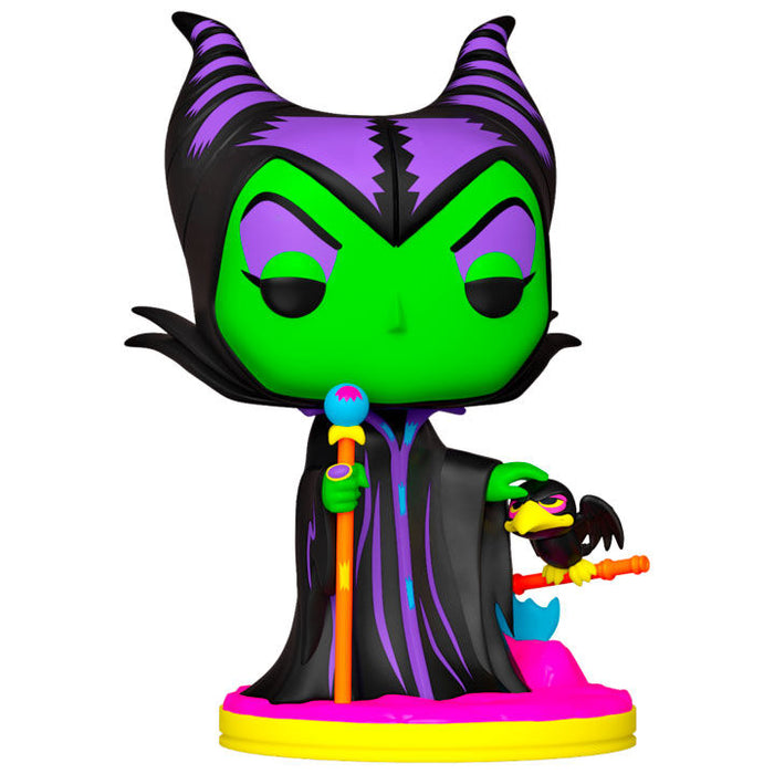 POP figure Disney Villains Maleficent Black Light Exclusive-1