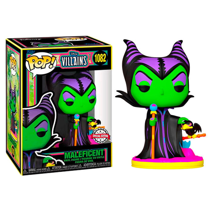 POP figure Disney Villains Maleficent Black Light Exclusive-2