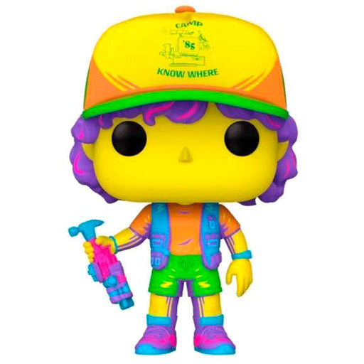 POP figure Stranger Things Dustin in Beef Black Light Exclusive-0