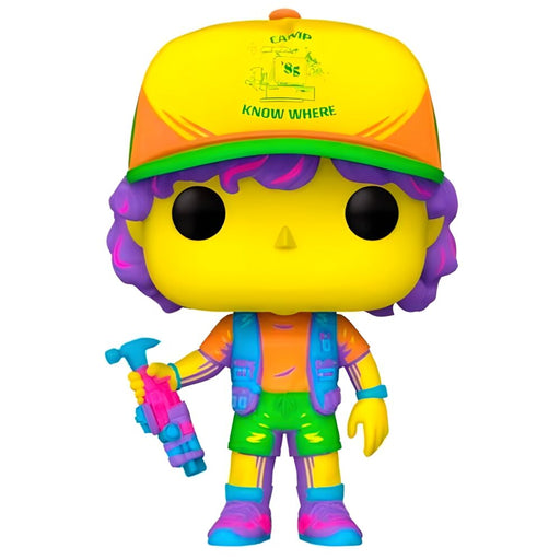 POP figure Stranger Things Dustin in Beef Black Light Exclusive-1