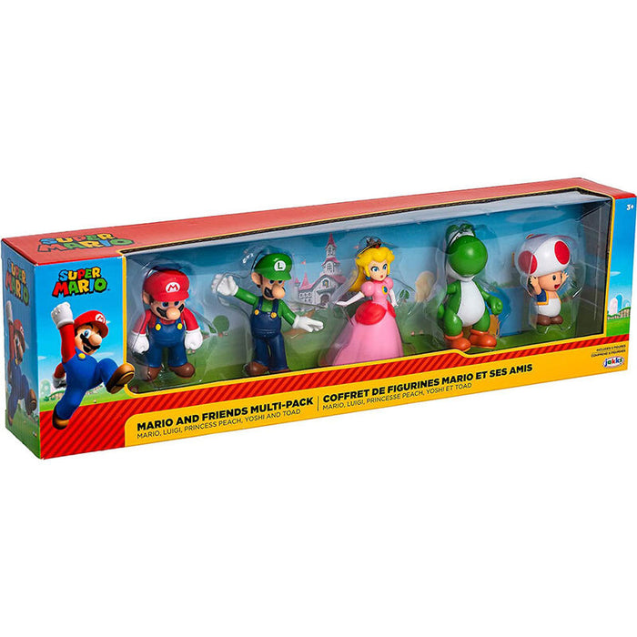 Nintendo Super Mario set 5 figures 6cm-1