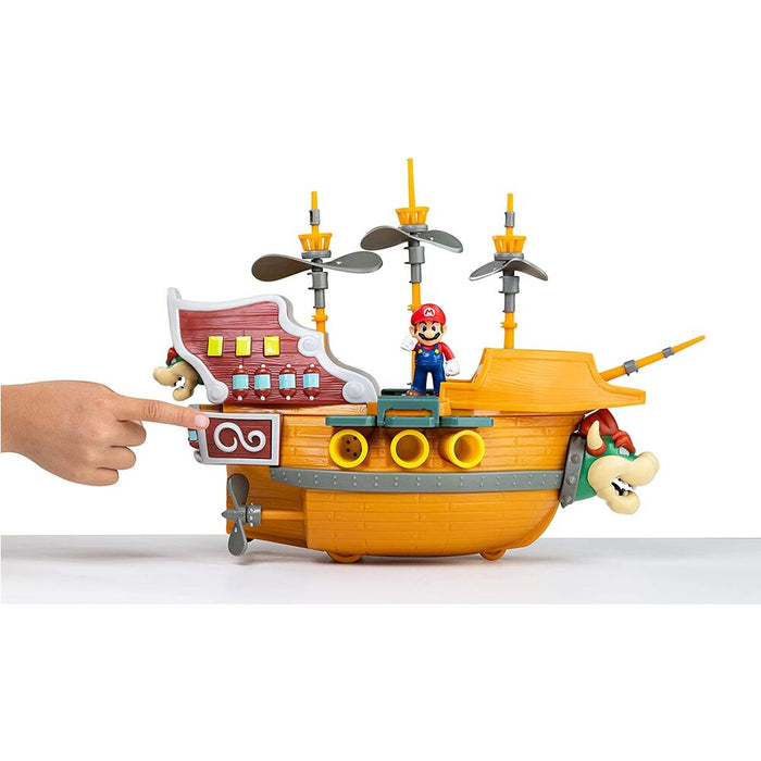 Nintendo Super Mario Deluxe Aeronave Bowser playset-4