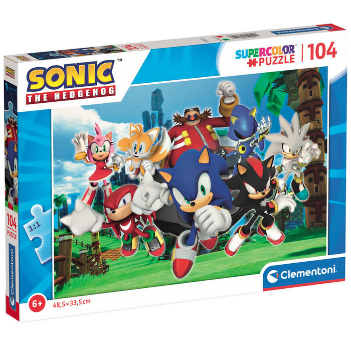 Sonic The Hedgehog puzzle 104pcs-1