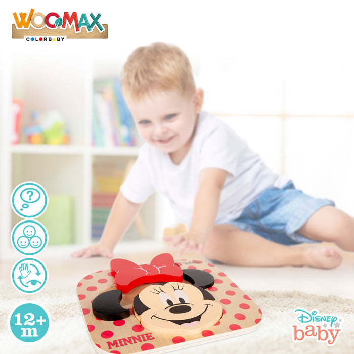 Disney Minnie Wooden puzzle-4