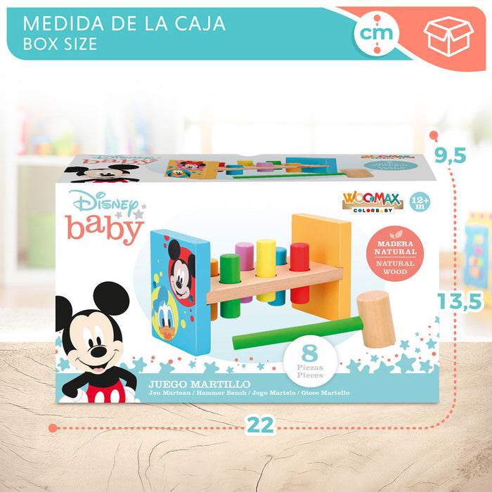 Disney Baby wooden hammer set-6