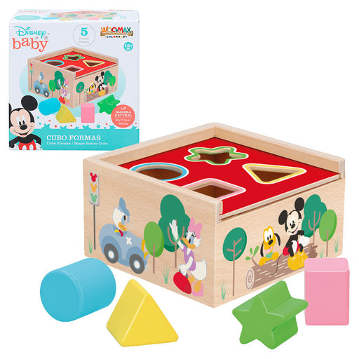 Disney Mickey Minnie wooden cube forms-1
