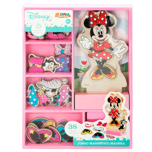 Disney Minnie dresses wooden magnetic set-1
