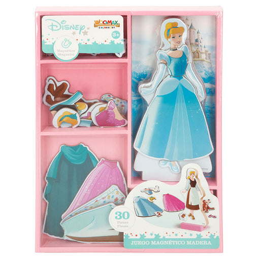 Disney Cinderella dresses wooden magnetic set-1