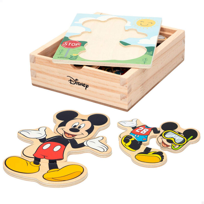 Disney Mickey wooden puzzle-2