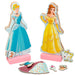 Disney Princess dresses wooden magnetic set-2