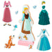 Disney Cinderella dresses wooden magnetic set-2
