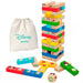Disney blocks tower + domino wooden set-2