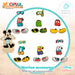 Disney Minnie dresses wooden magnetic set-3