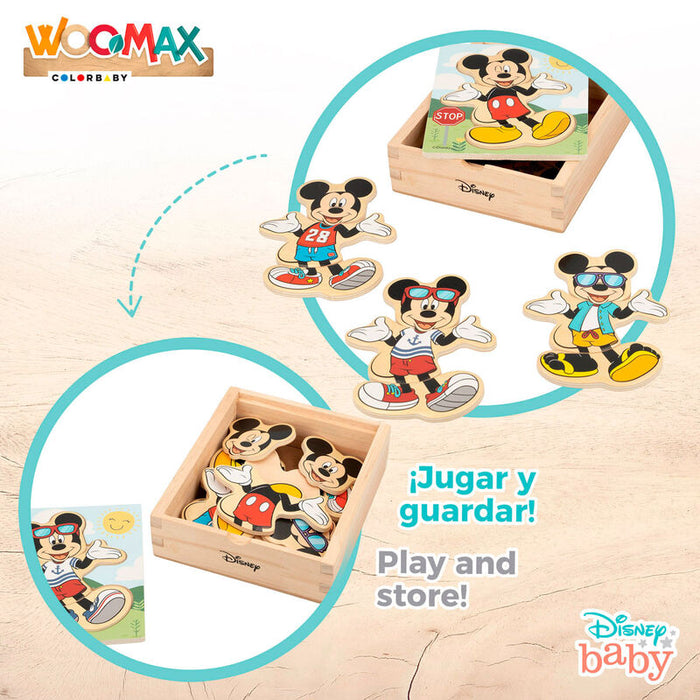 Disney Mickey wooden puzzle-4
