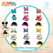 Disney Minnie dresses wooden magnetic set-4