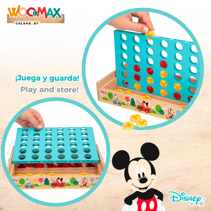 Disney Four in a Row wooden game-4