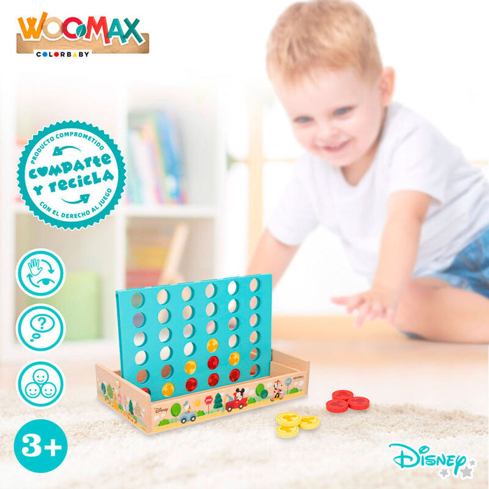 Disney Four in a Row wooden game-5