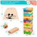 Disney blocks tower + domino wooden set-6
