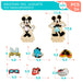 Disney Minnie dresses wooden magnetic set-7