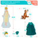Disney Cinderella dresses wooden magnetic set-7