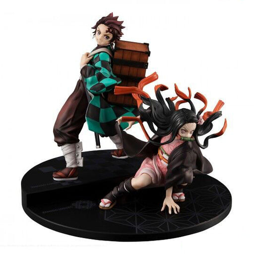 Demon Slayer Kimetsu no Yaiba Precious G.E.M. series Kamado brother and sister figure 17cm-0