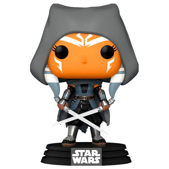 POP figure Star Wars The Mandalorian Ahsoka Hooded Exclusive-1