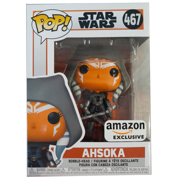 POP figure Star Wars The Mandalorian Ahsoka Hooded Exclusive-2